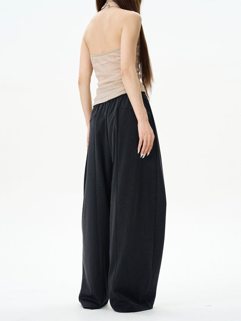 Aelfric Eden Vintage Button‑Placket Suit Casual Trousers