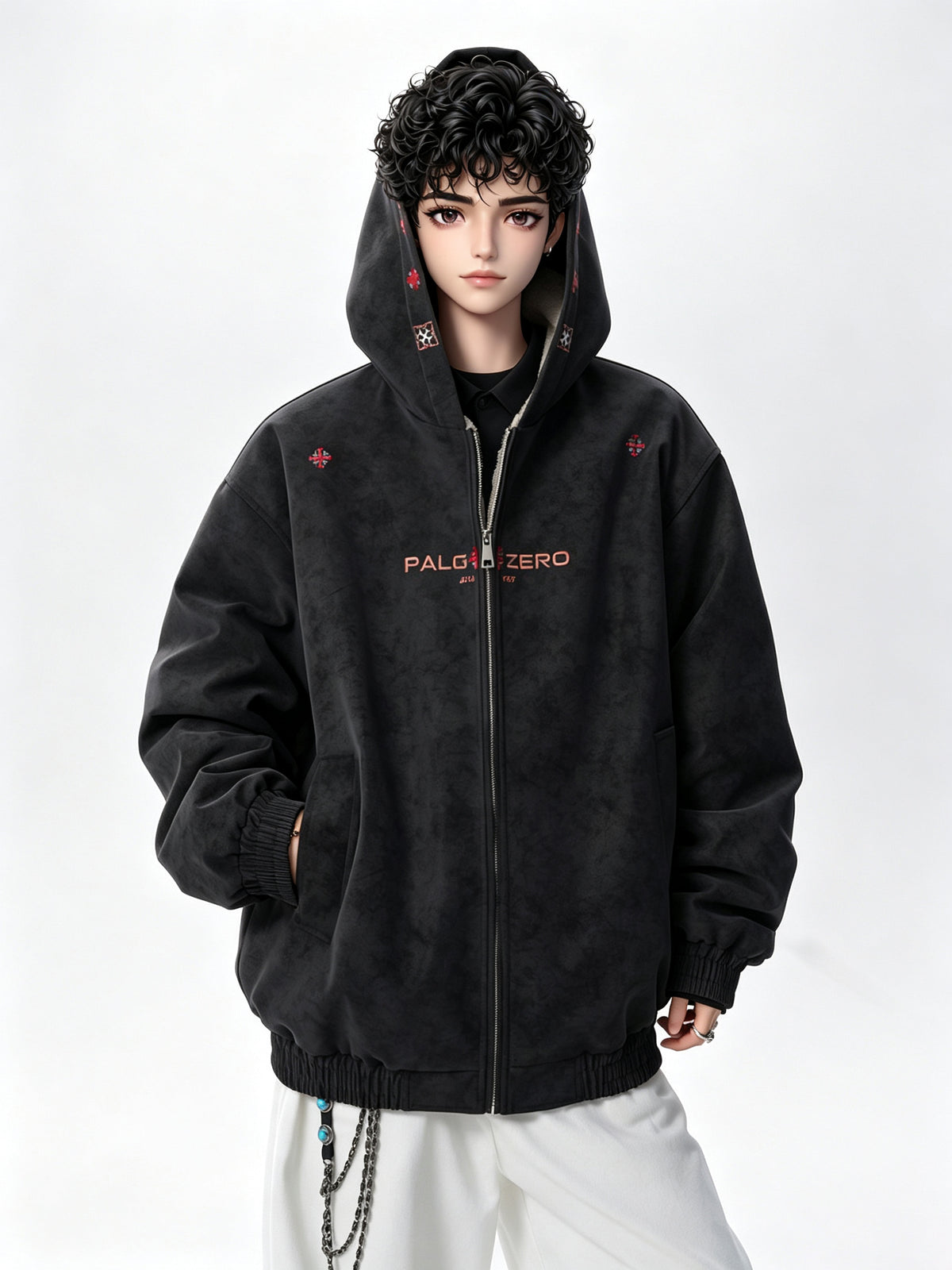 Ace Jolun Heavyweight Thickened Hooded Padded Jacket