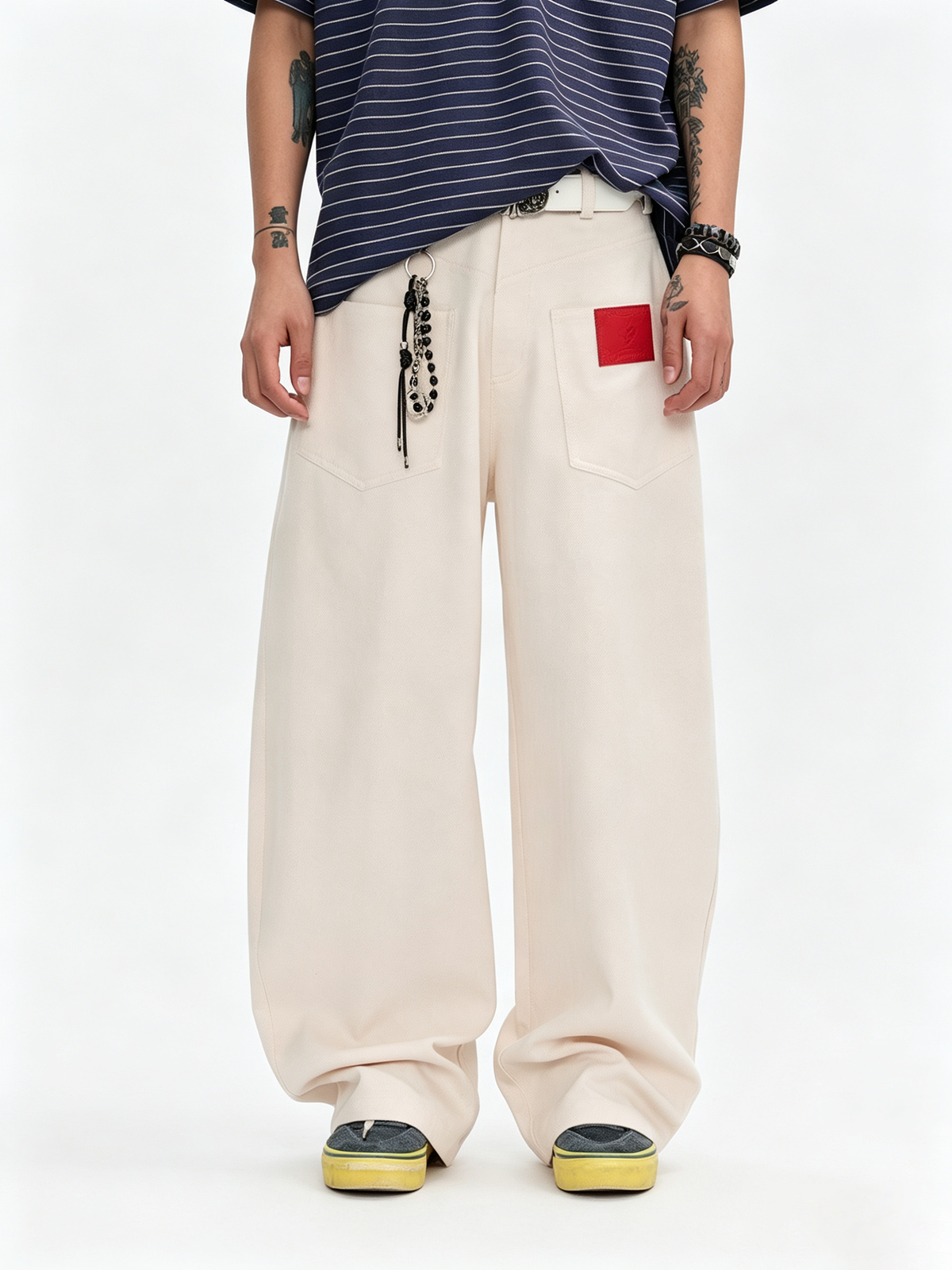 Ace Jolun Design‑Oriented Reversible Front‑Back Wear Casual Pants