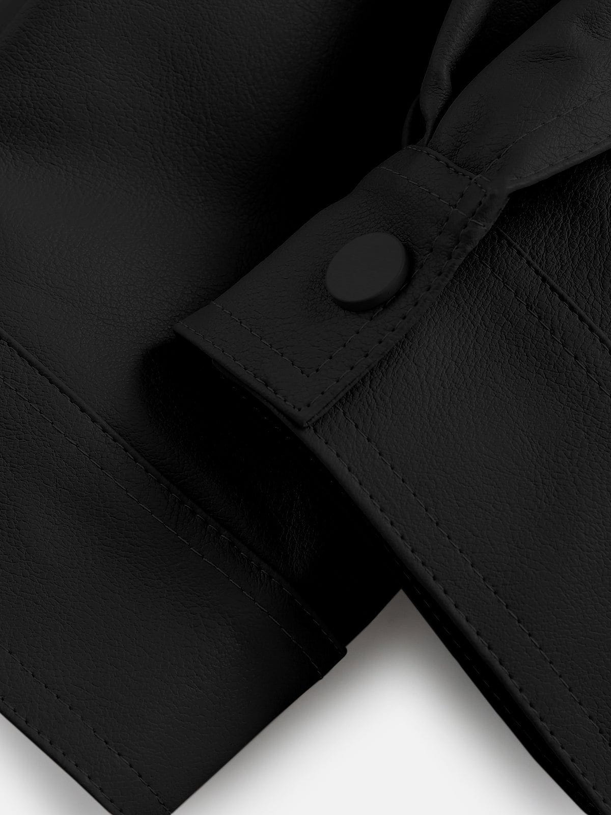 Aelfric Eden Essential Faux Leather Jacket
