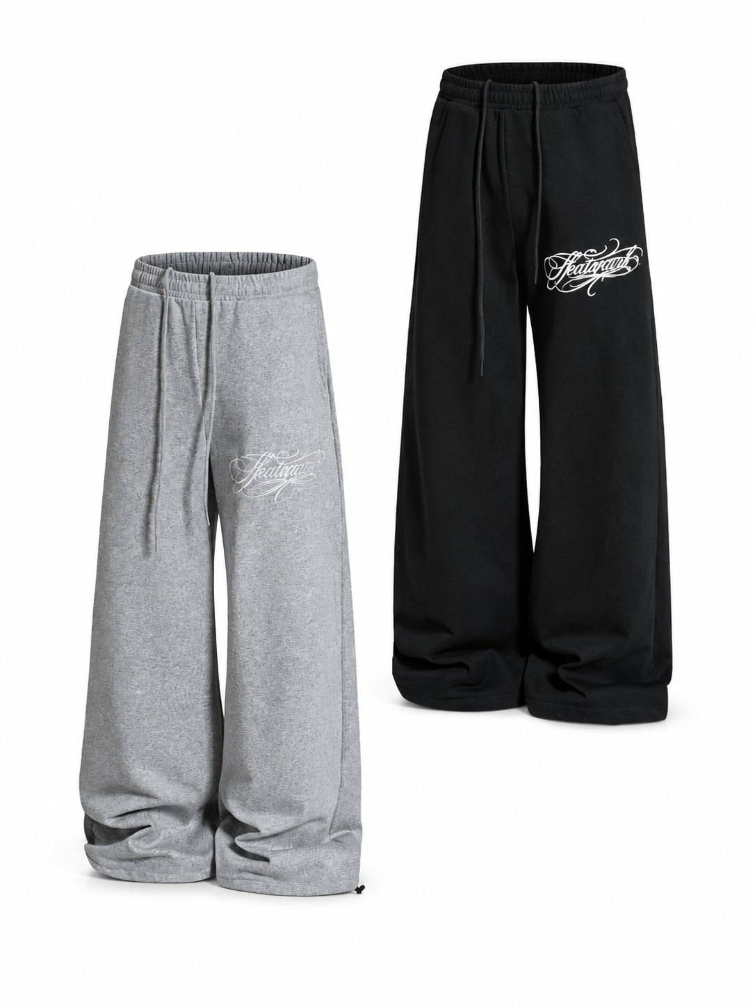 Ace Jolun Handwritten Love Letter Embroidered Pants image 5