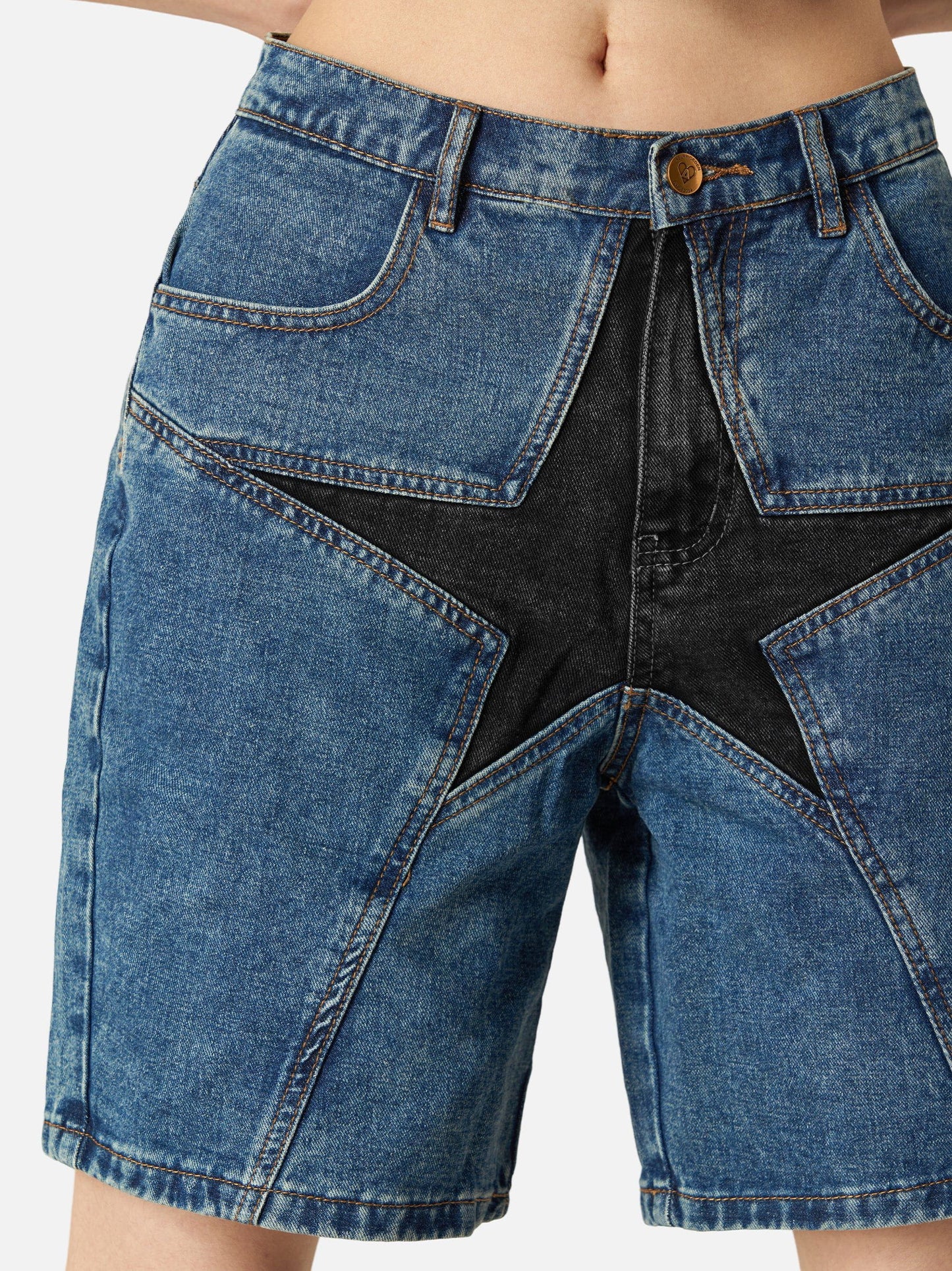 Aelfric Eden Star Patchwork Jorts