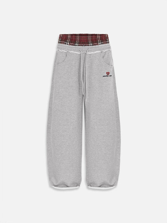 Ace Jolun Double Waist Baggy Sweatpants