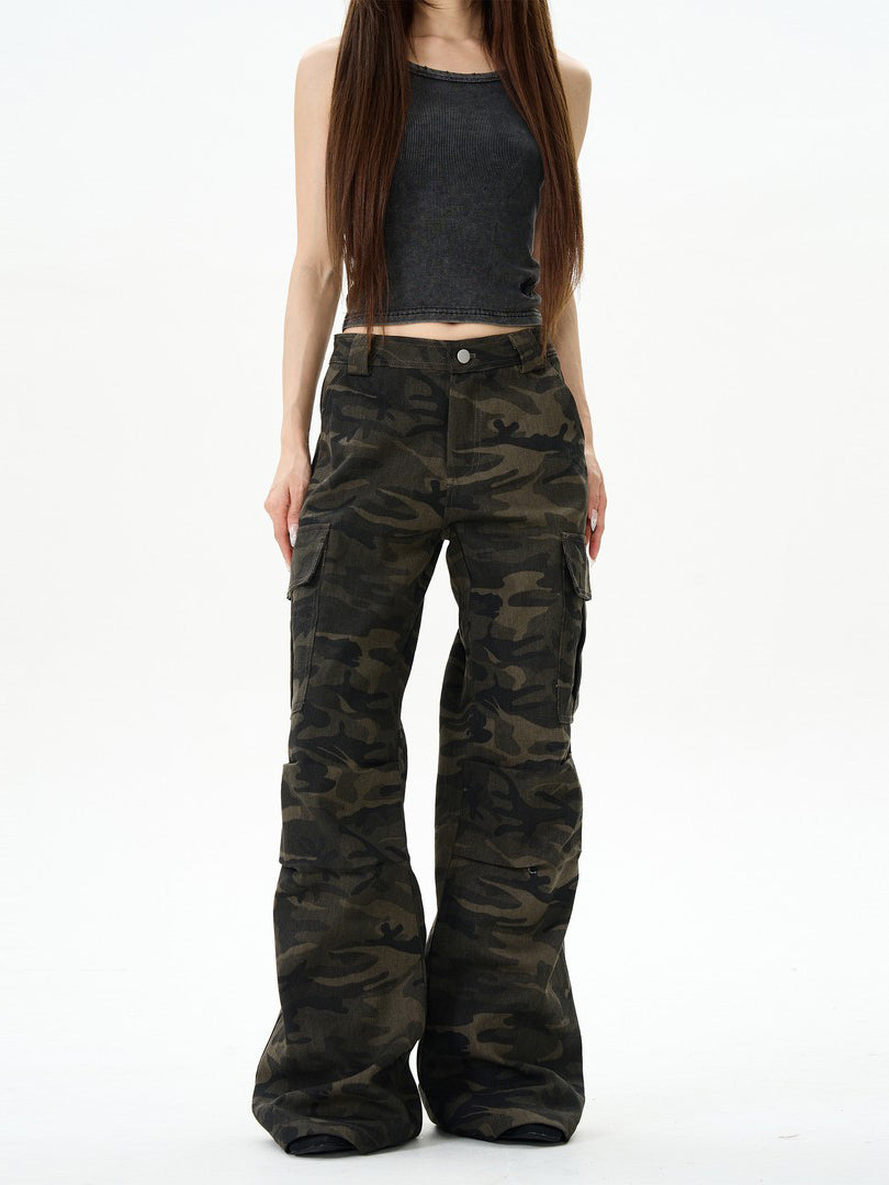 Aelfric Eden Vintage Flare Camo Pants