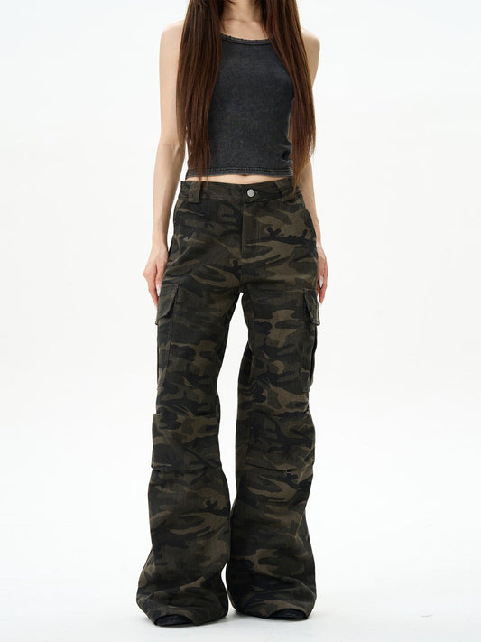 Aelfric Eden Vintage Flare Camo Pants