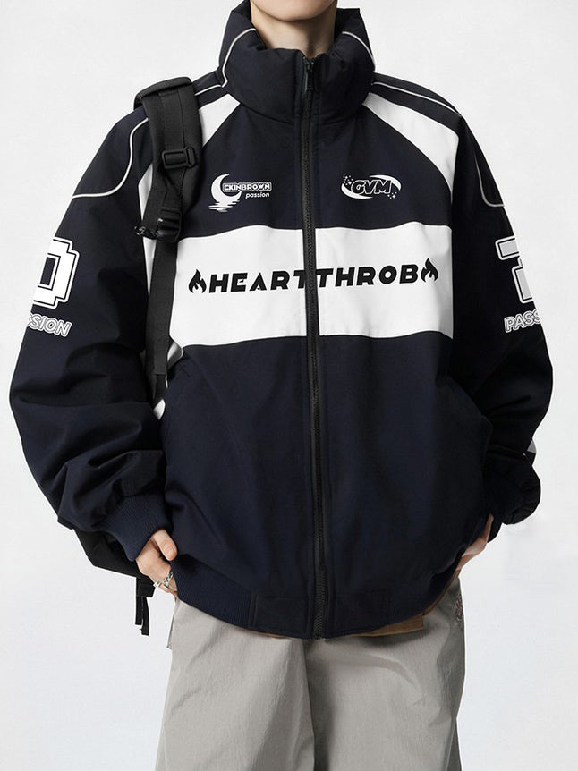 Ace Jolun Biker‑Style Padded Jacket