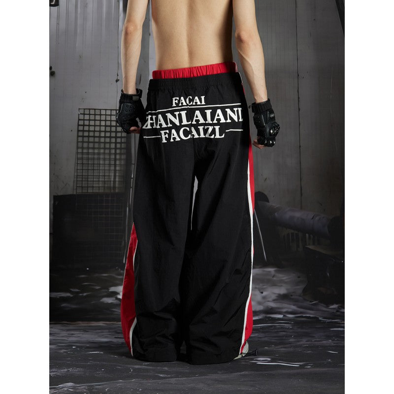 Ace Jolun Double‑Waistband Jersey Sports Casual Pants