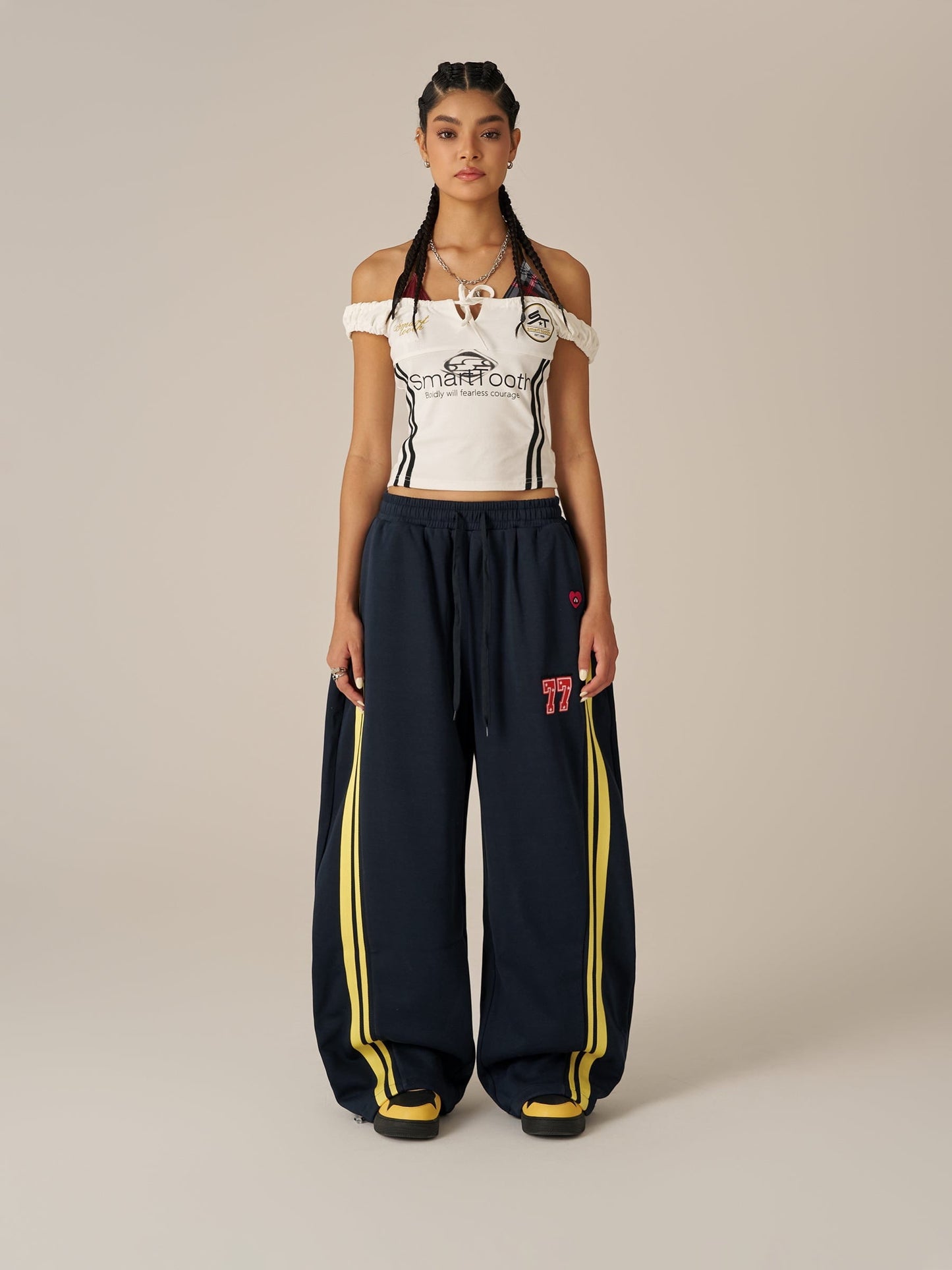 Pantalon de survêtement ample à rayures Aelfric Eden