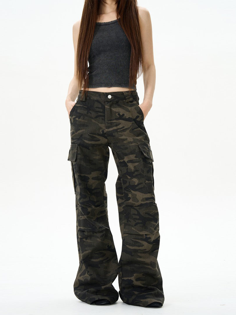 Aelfric Eden Vintage Flare Camo Pants