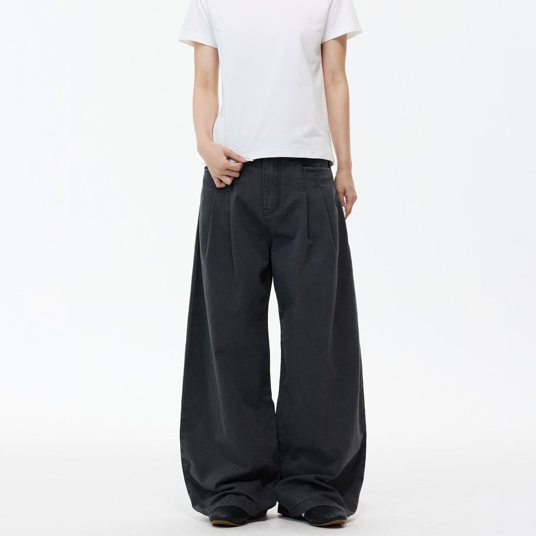 Ace Jolun Adjustable‑Waist Wide‑Leg Cargo Pants