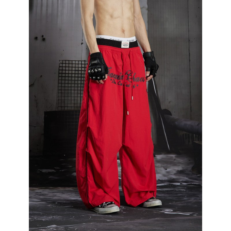 Ace Jolun Double‑Waistband Jersey Sports Casual Pants