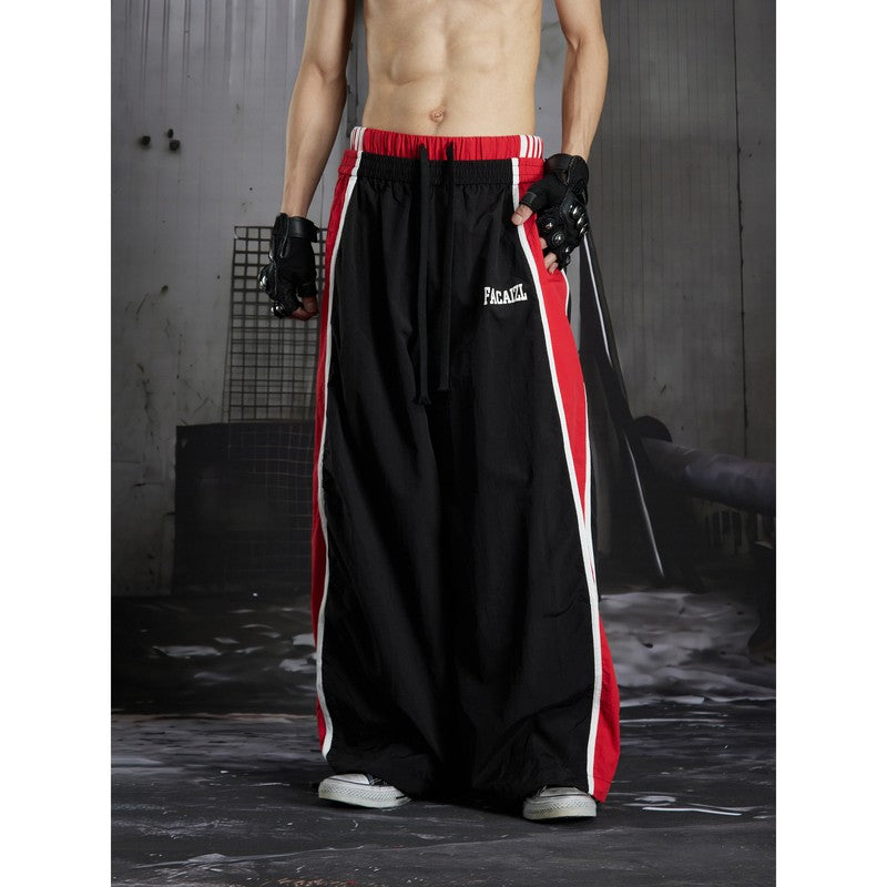 Ace Jolun Double‑Waistband Jersey Sports Casual Pants