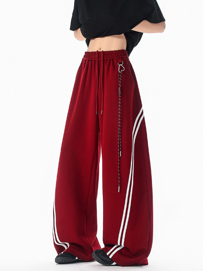 Ace Jolun Striped Color‑Block Sweatpants