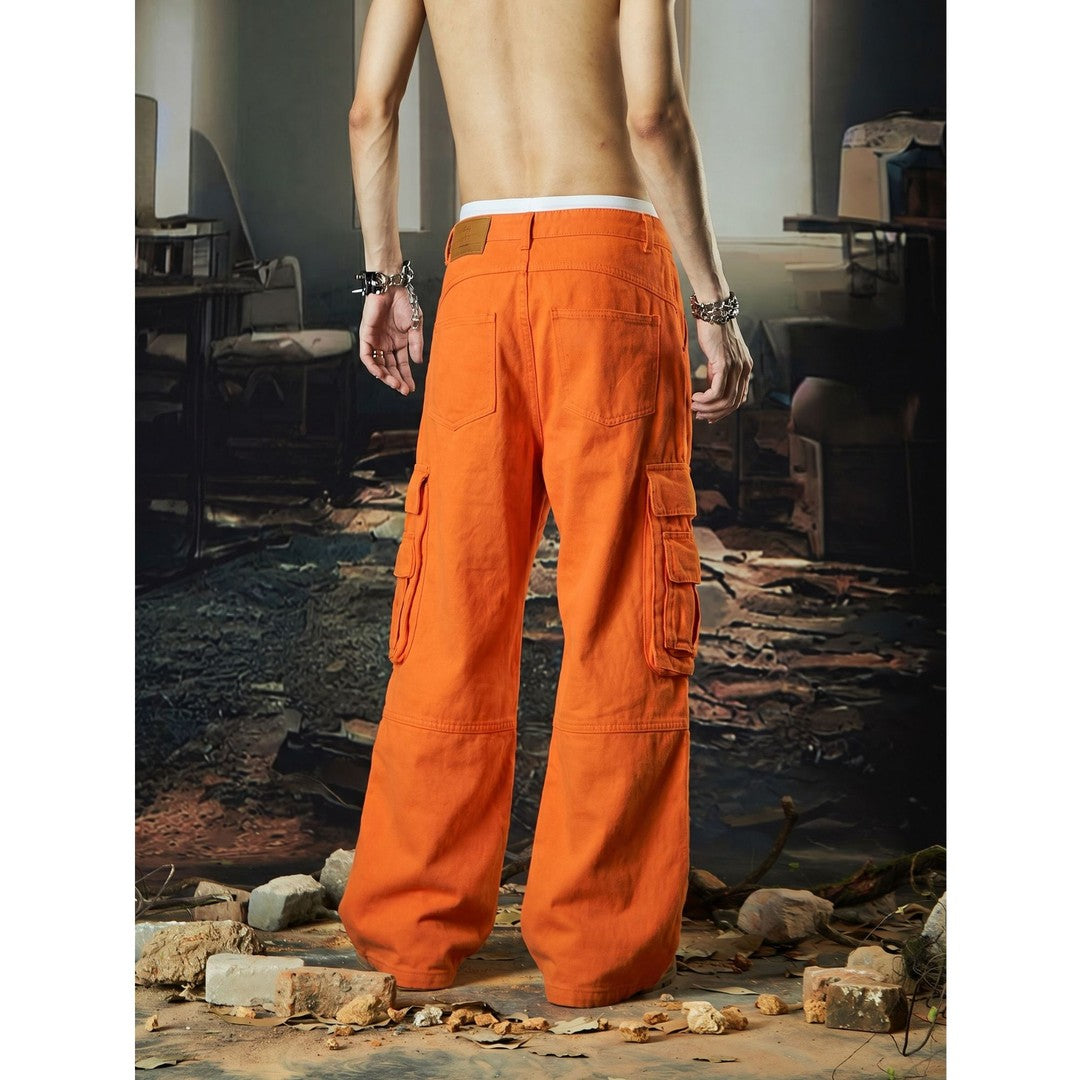 Ace Jolun 3D Multi‑Pocket Wide‑Leg Cargo Pants