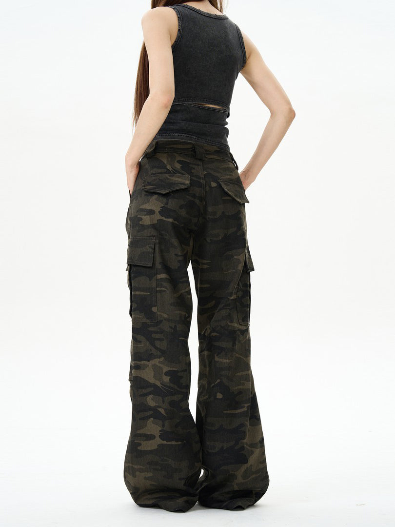 Aelfric Eden Vintage Flare Camo Pants