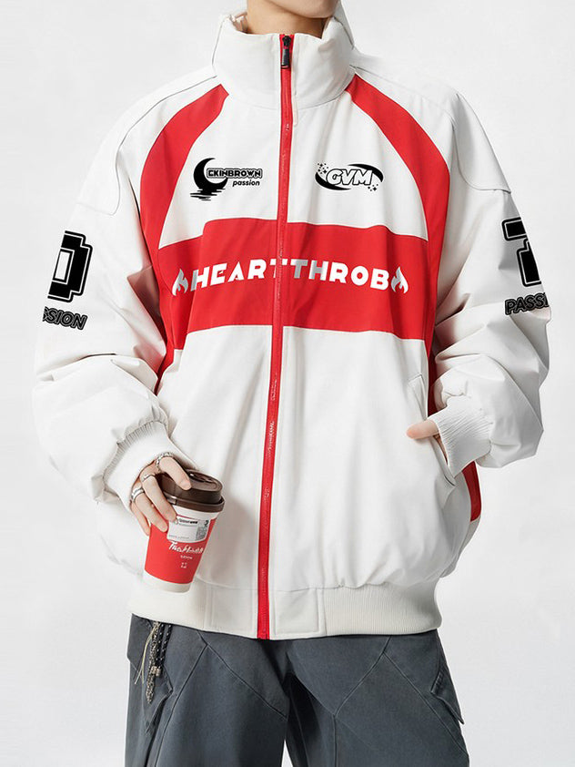 Ace Jolun Biker‑Style Padded Jacket