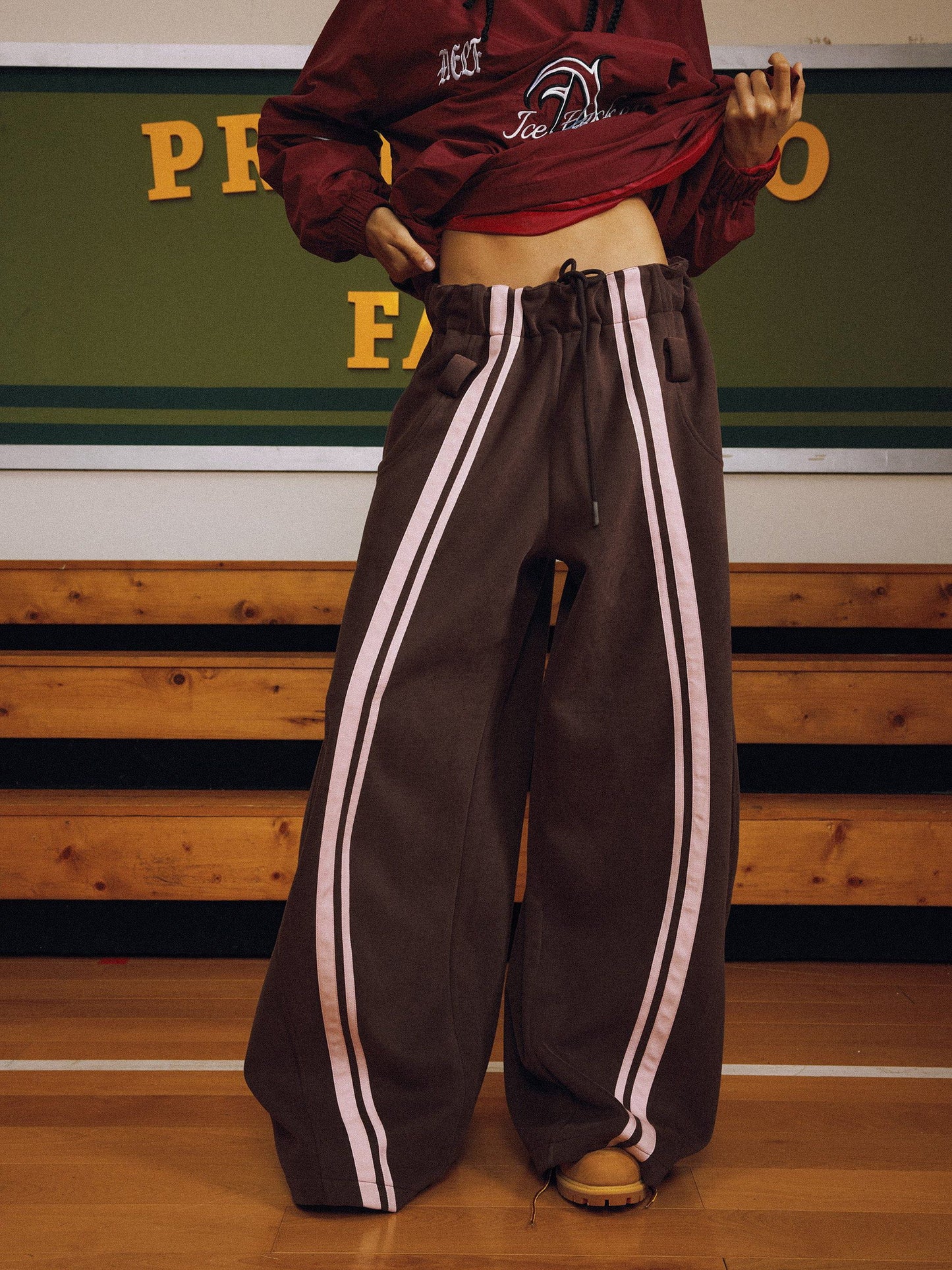 Pantalon de survêtement Aelfric Eden Stripe Super Baggy Barrel