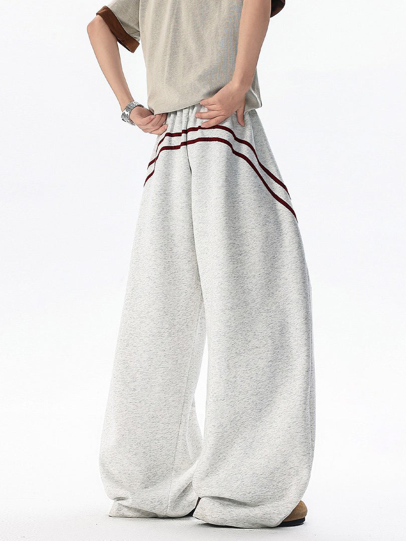 Ace Jolun Striped Color‑Block Sweatpants