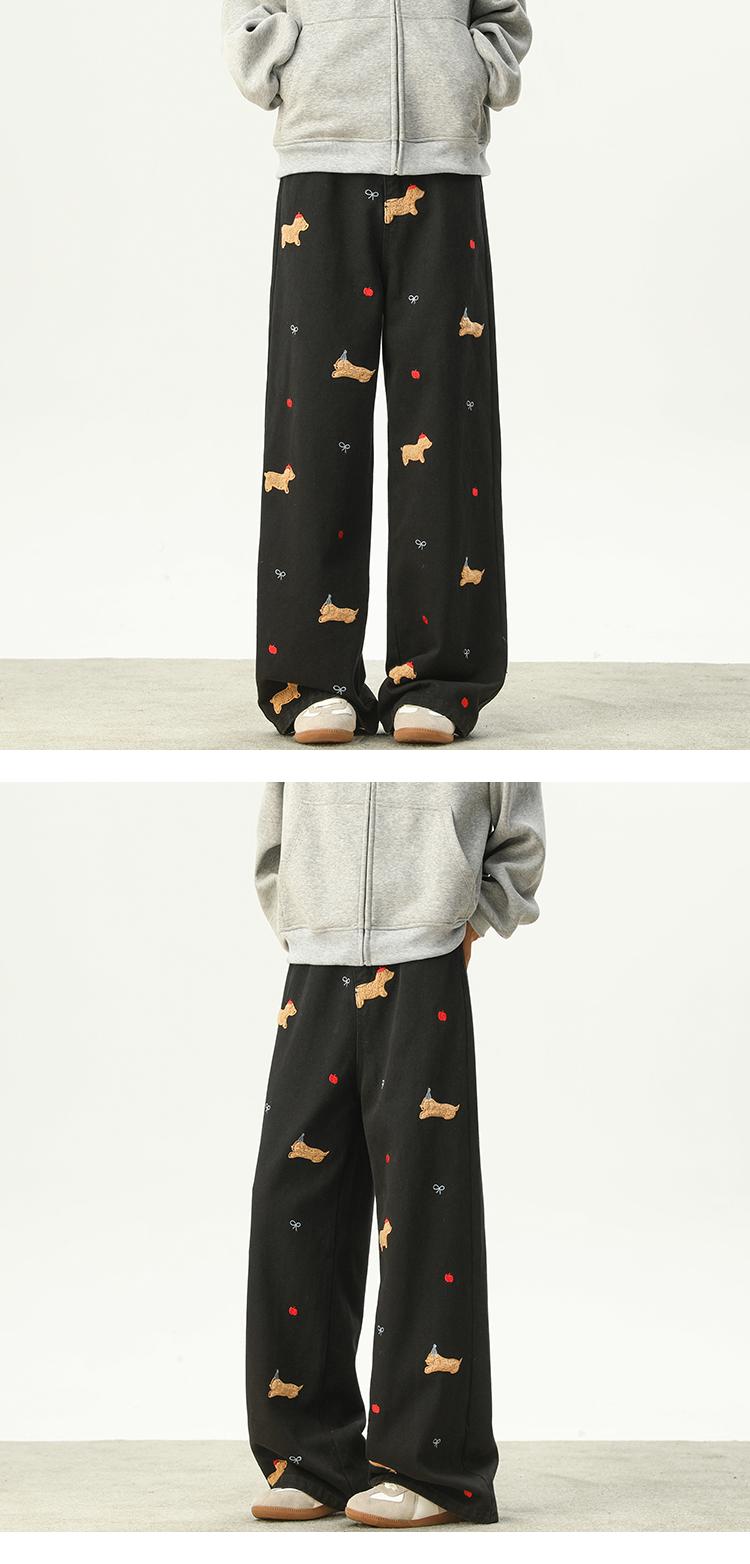 Ace Jolun Embroidered Puppy Jeans