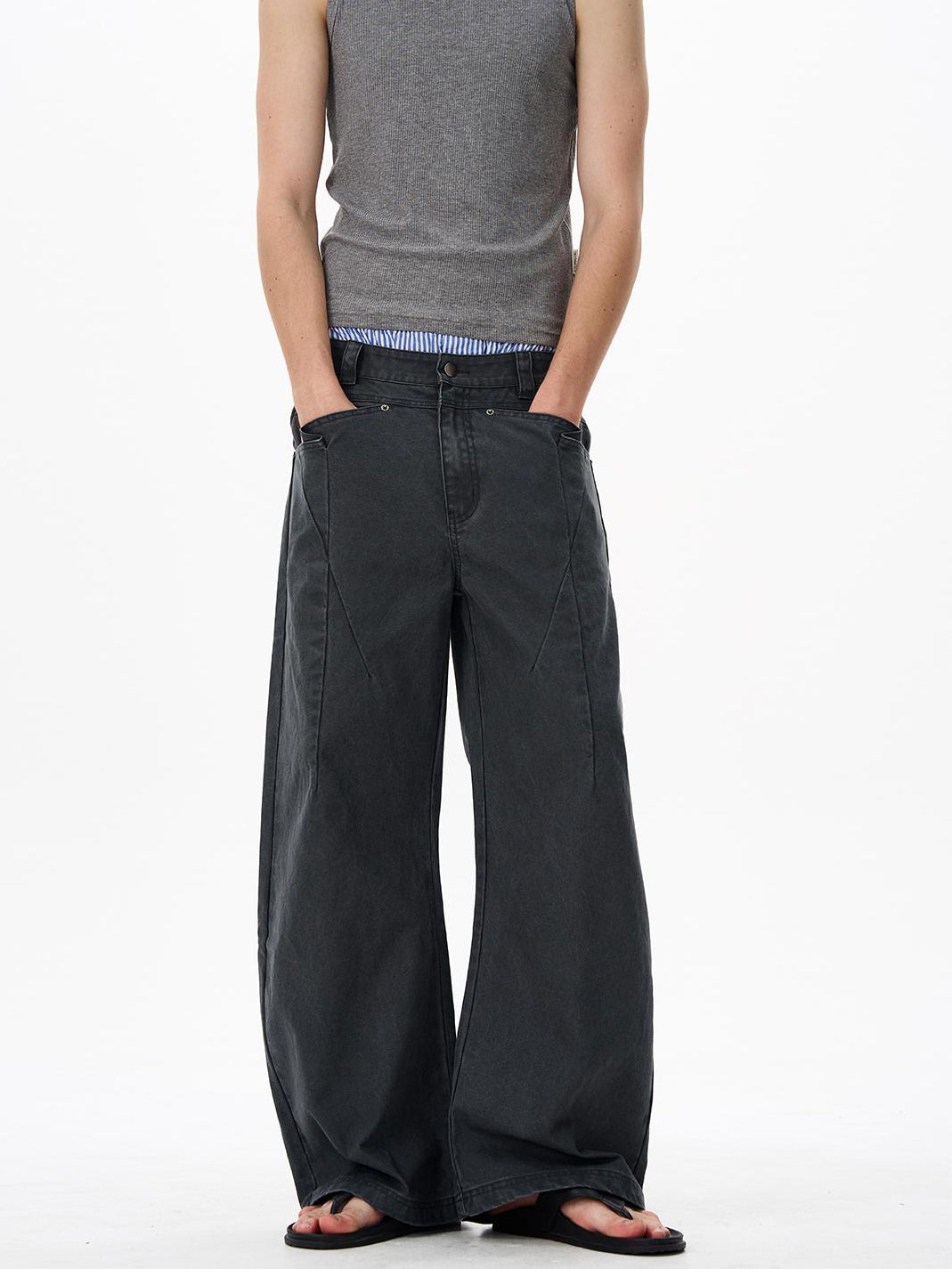 Aelfric Eden Slim‑Fit Curved Cargo Pants