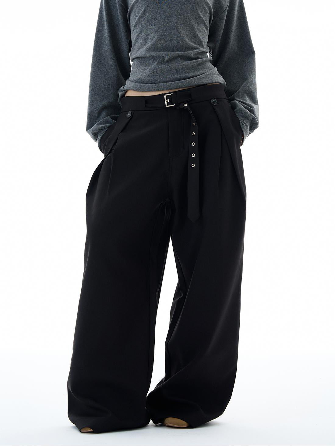 Aelfric Eden Relaxed‑Fit Linen‑Blend Casual Pants