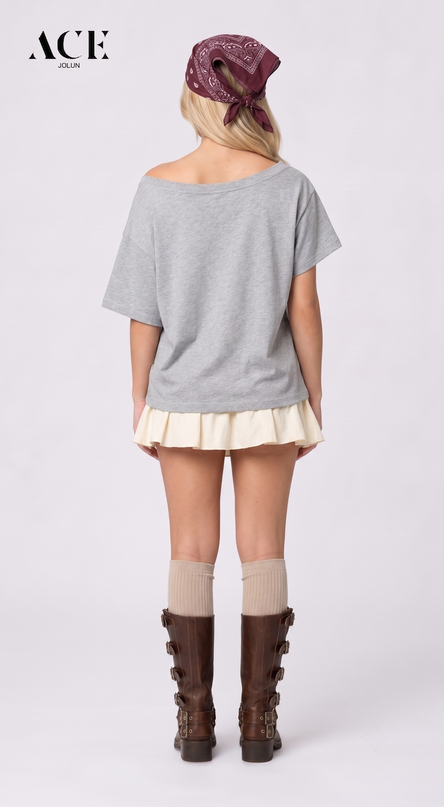 Marlennee.g Dachshund Off-The-Shoulder Tee