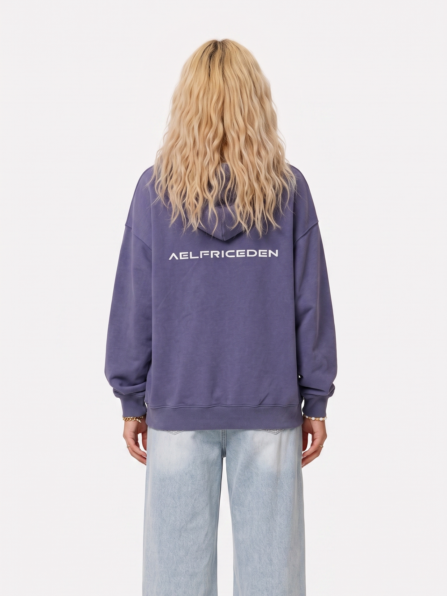Tori Flowers Oversized Blurring Star Hoodie