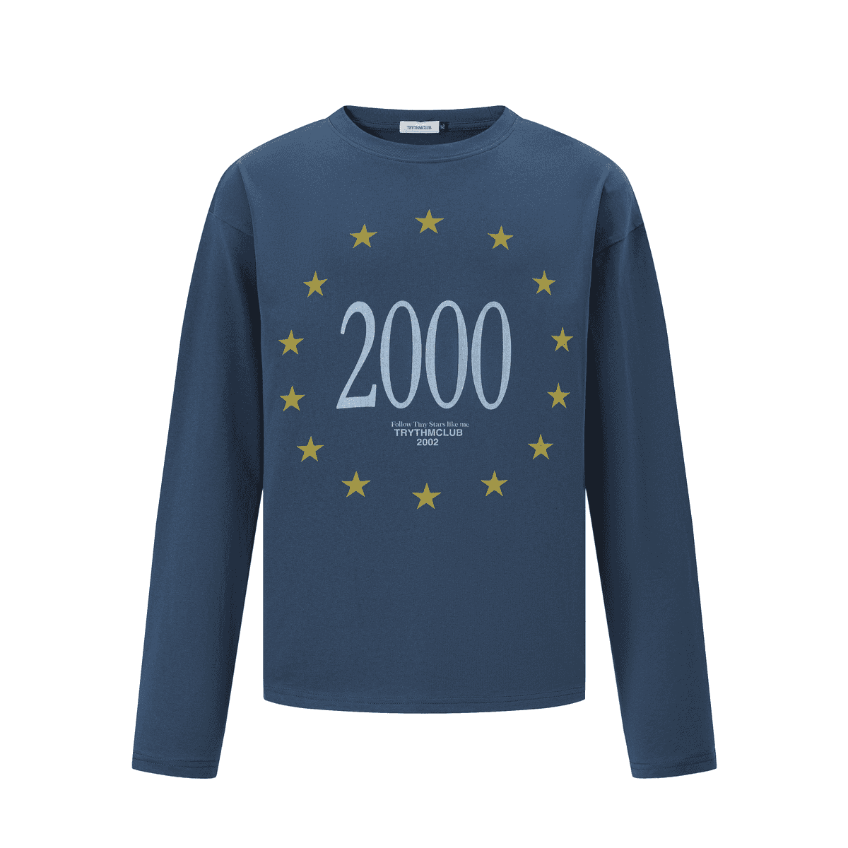 Ace Jolun Millennial Retro Star Round Neck Top