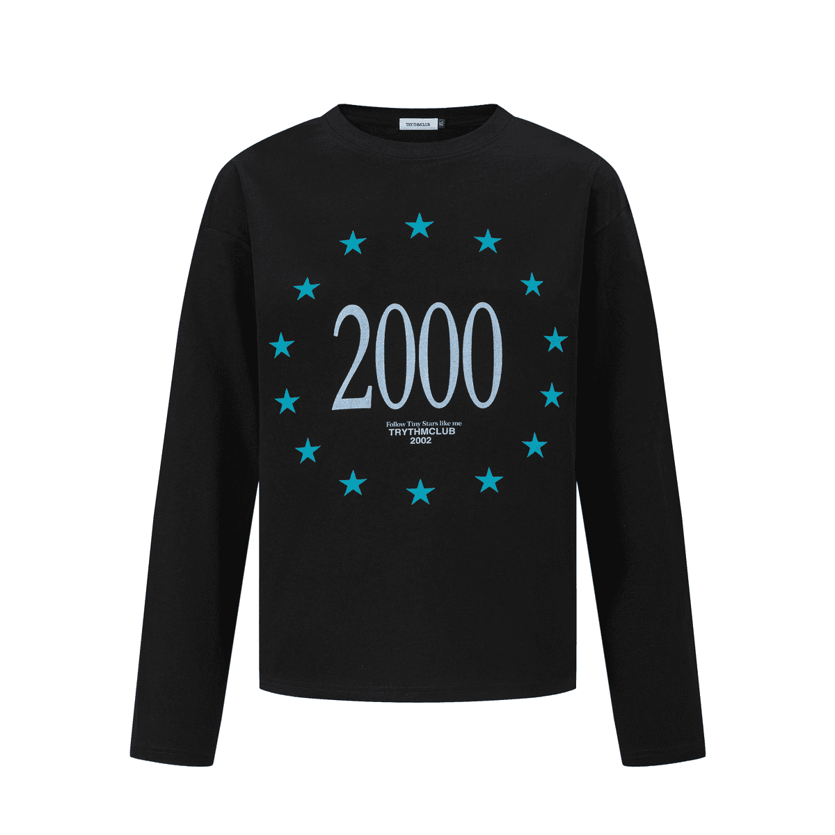 Ace Jolun Millennial Retro Star Round Neck Top