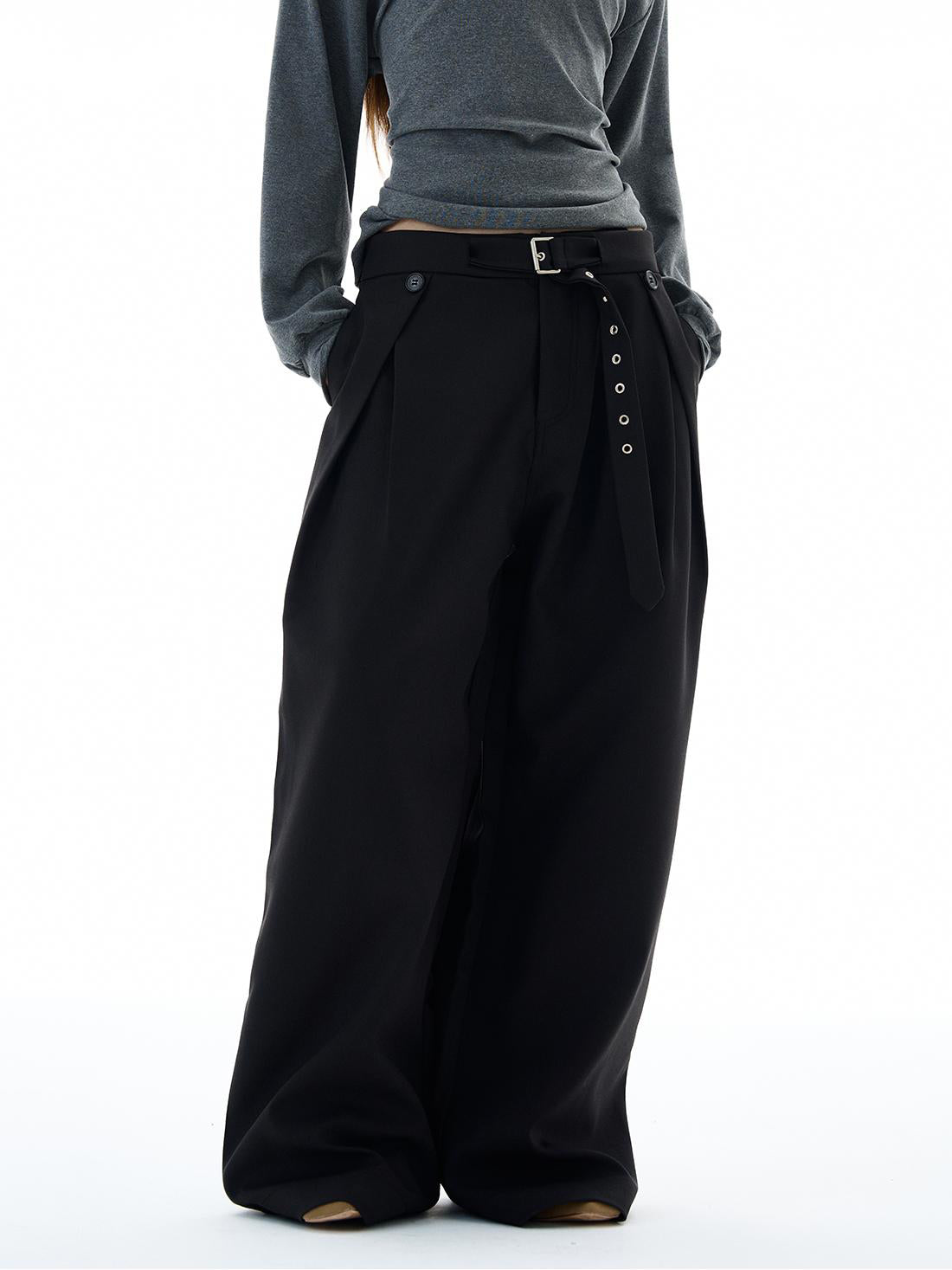 Aelfric Eden Relaxed‑Fit Linen‑Blend Casual Pants