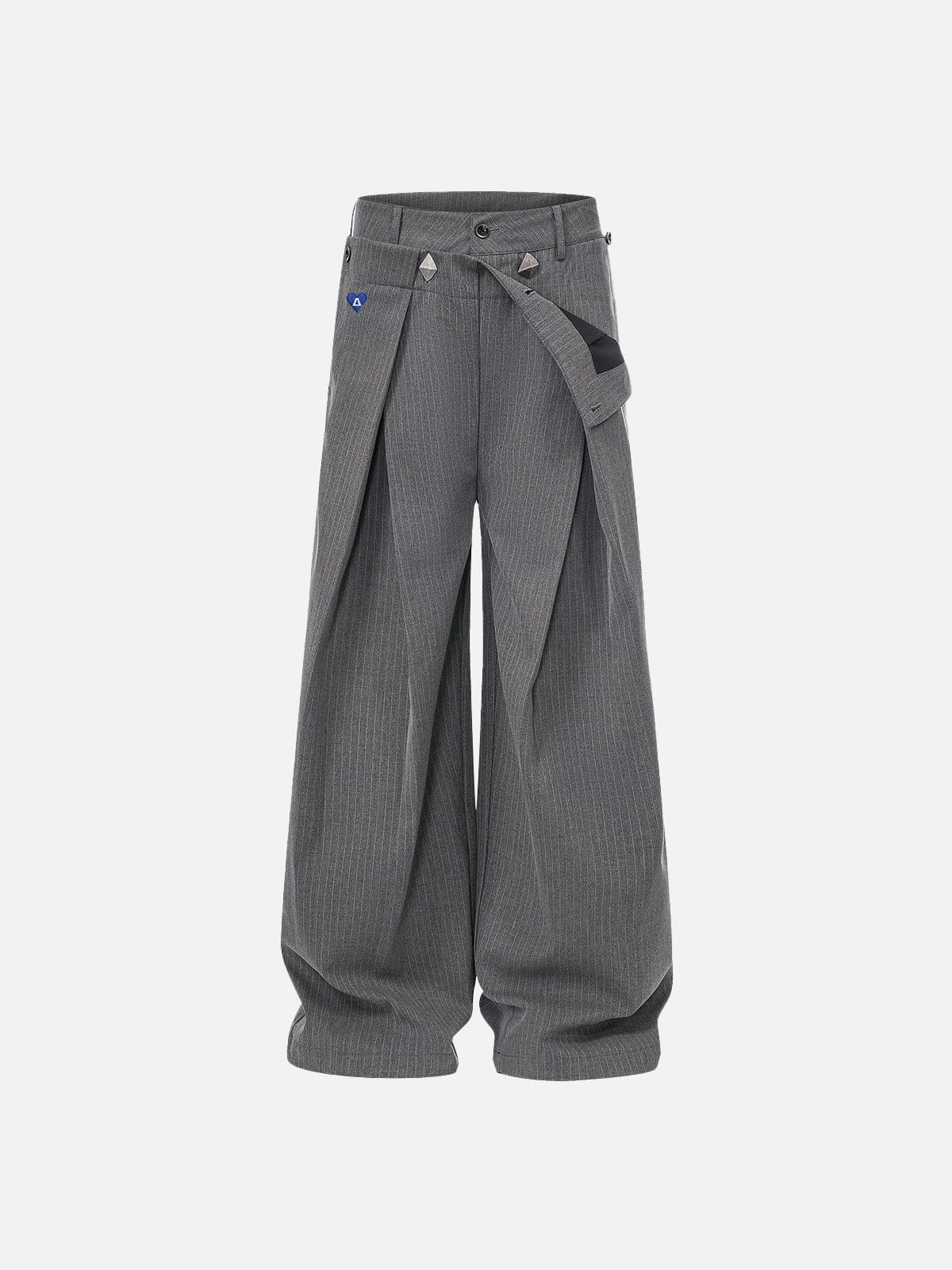 Pantalones holgados plisados de doble cintura Aelfric Eden