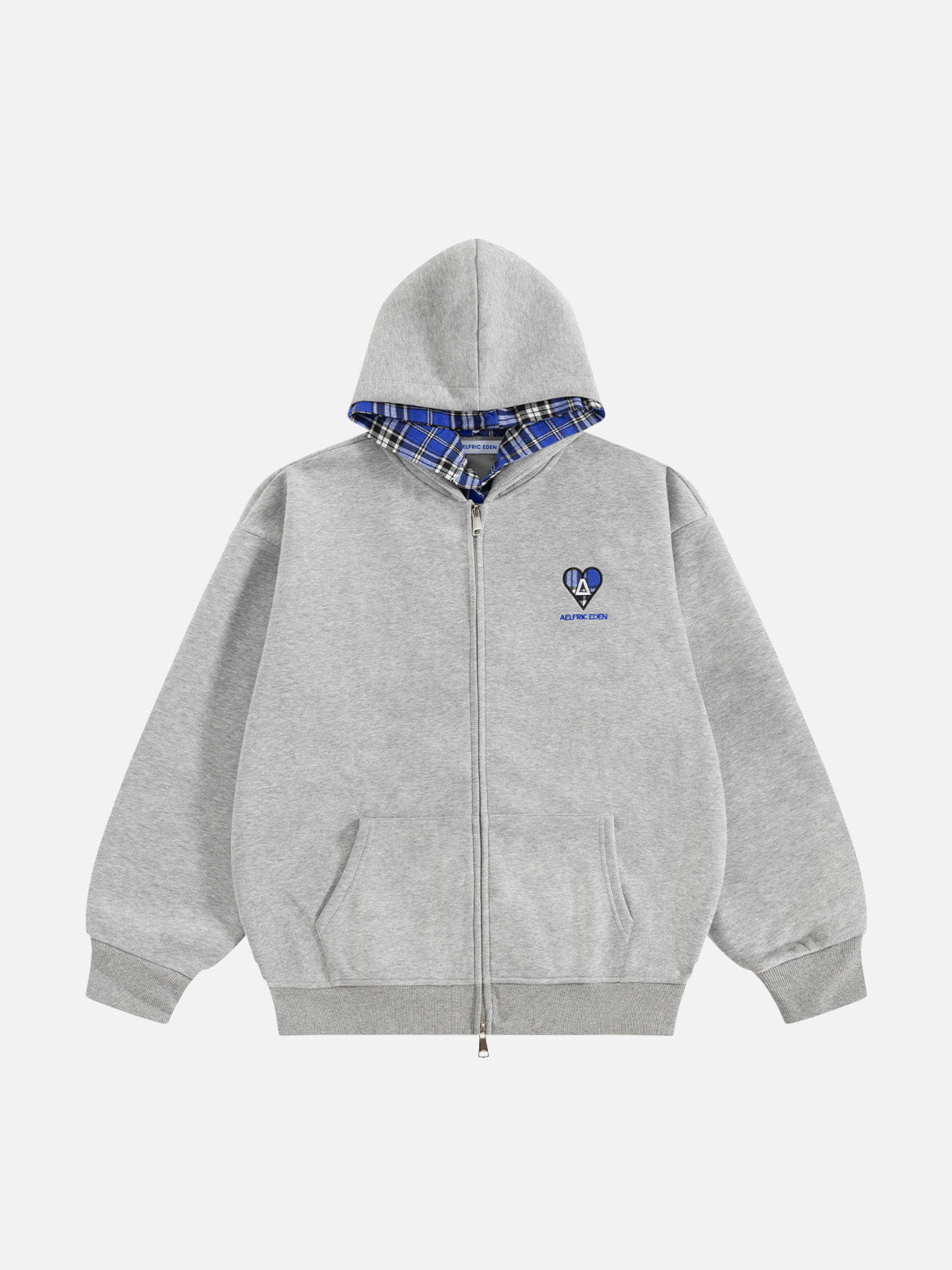 Aelfric Eden Oversized Plaid Hoodie