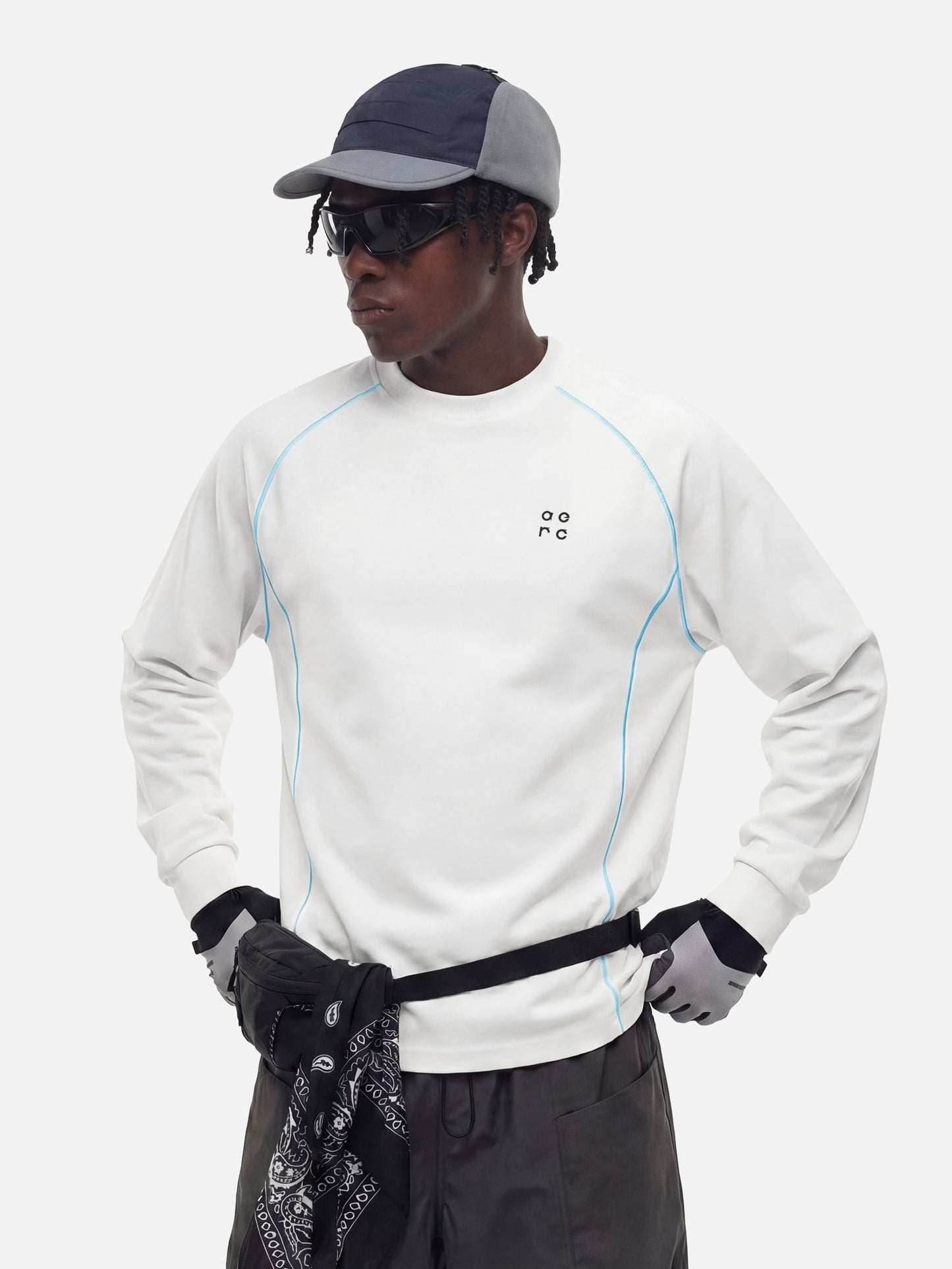 Breezy Retro Gym Long Sleeve Tee