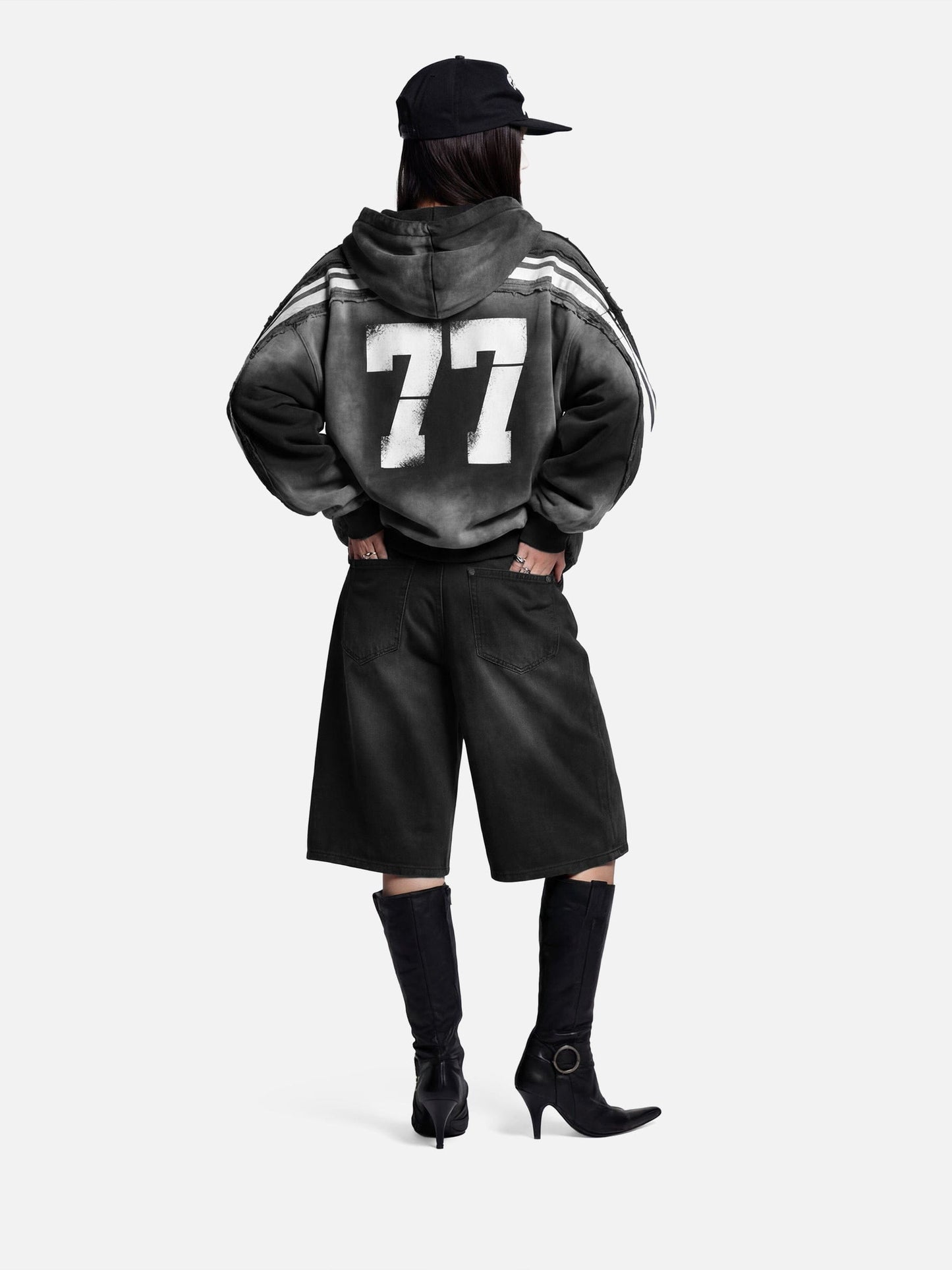 Aelfric Eden Flame Graphic Jorts