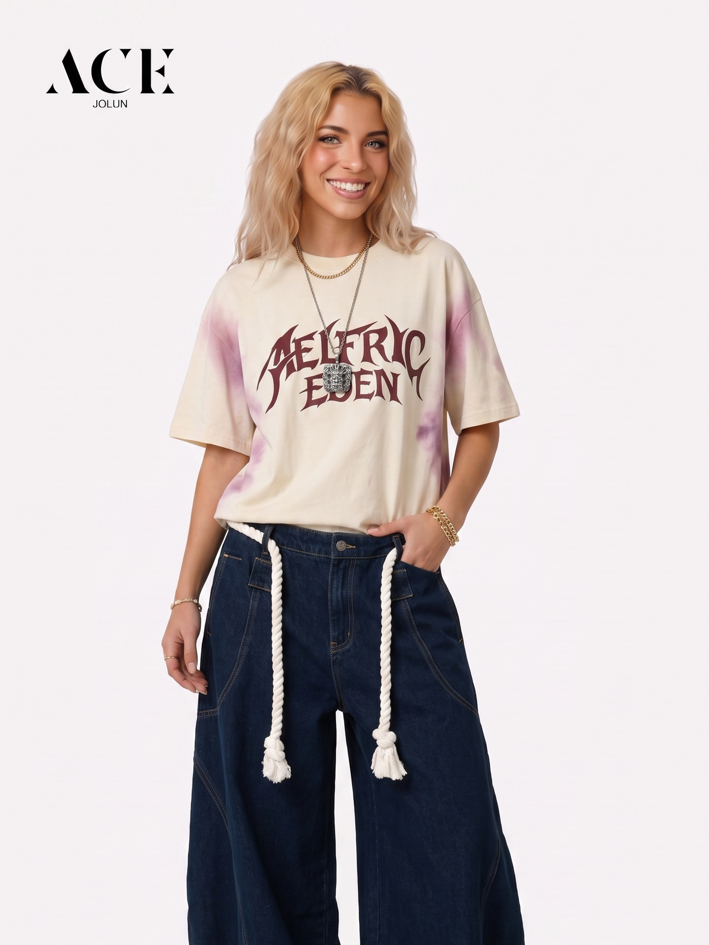 Tori Flowers Boxy Graphic Tee