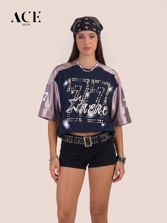 Kylie walker Pearl Number Football Jersey