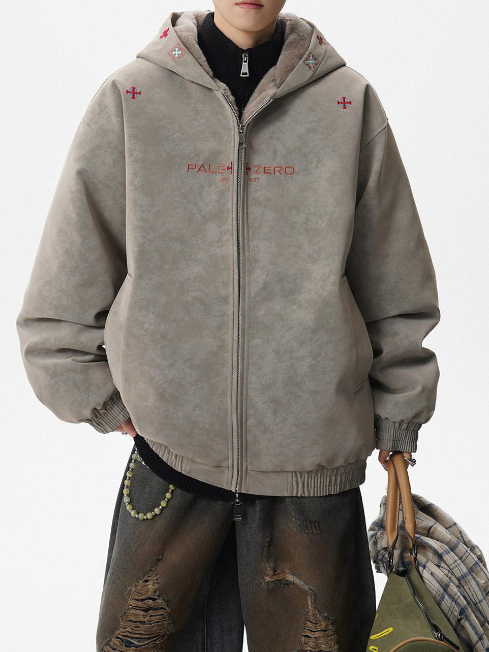 Ace Jolun Heavyweight Thickened Hooded Padded Jacket