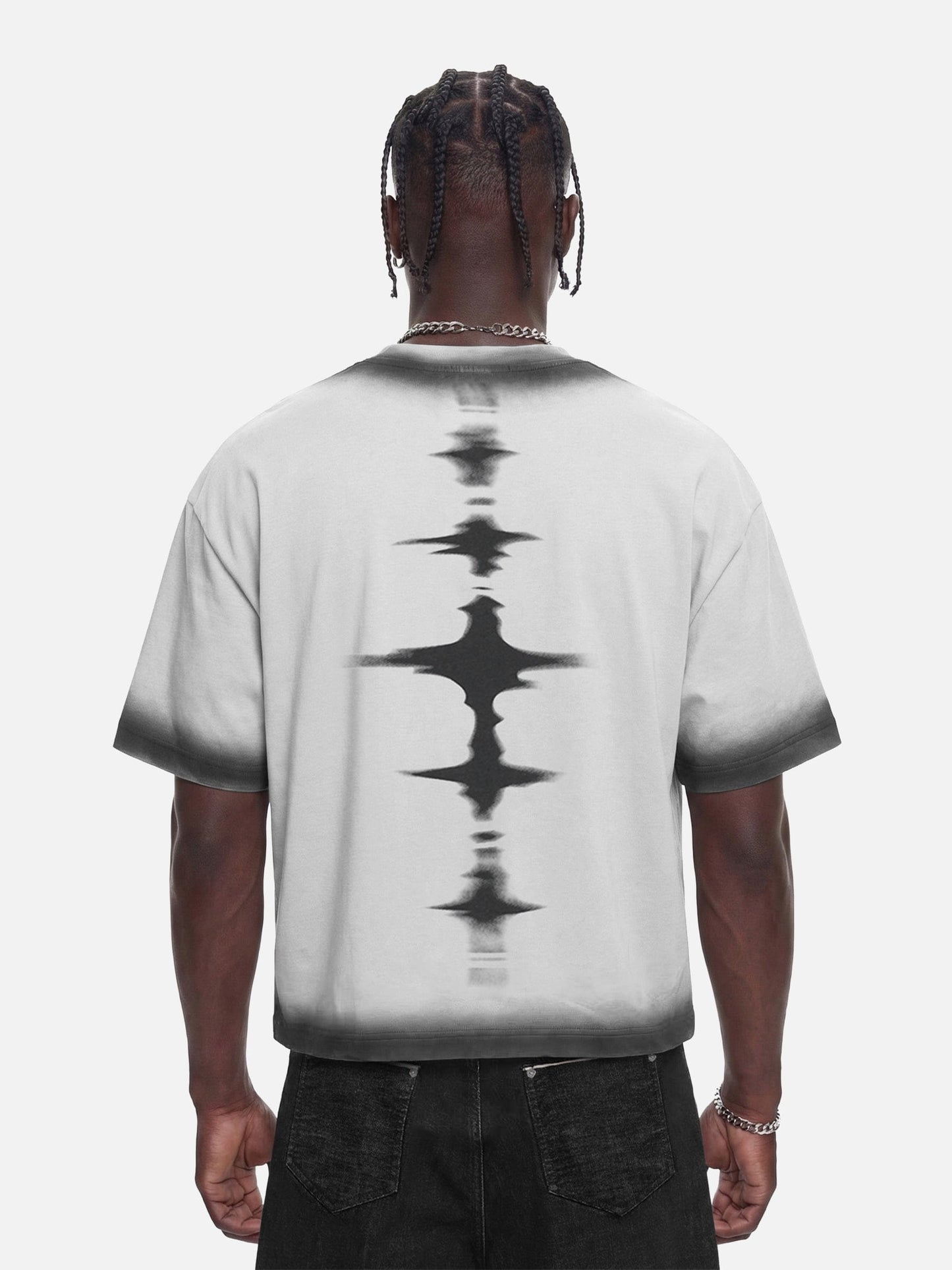 Aelfric Eden Boxy Spray Fade Star Tee