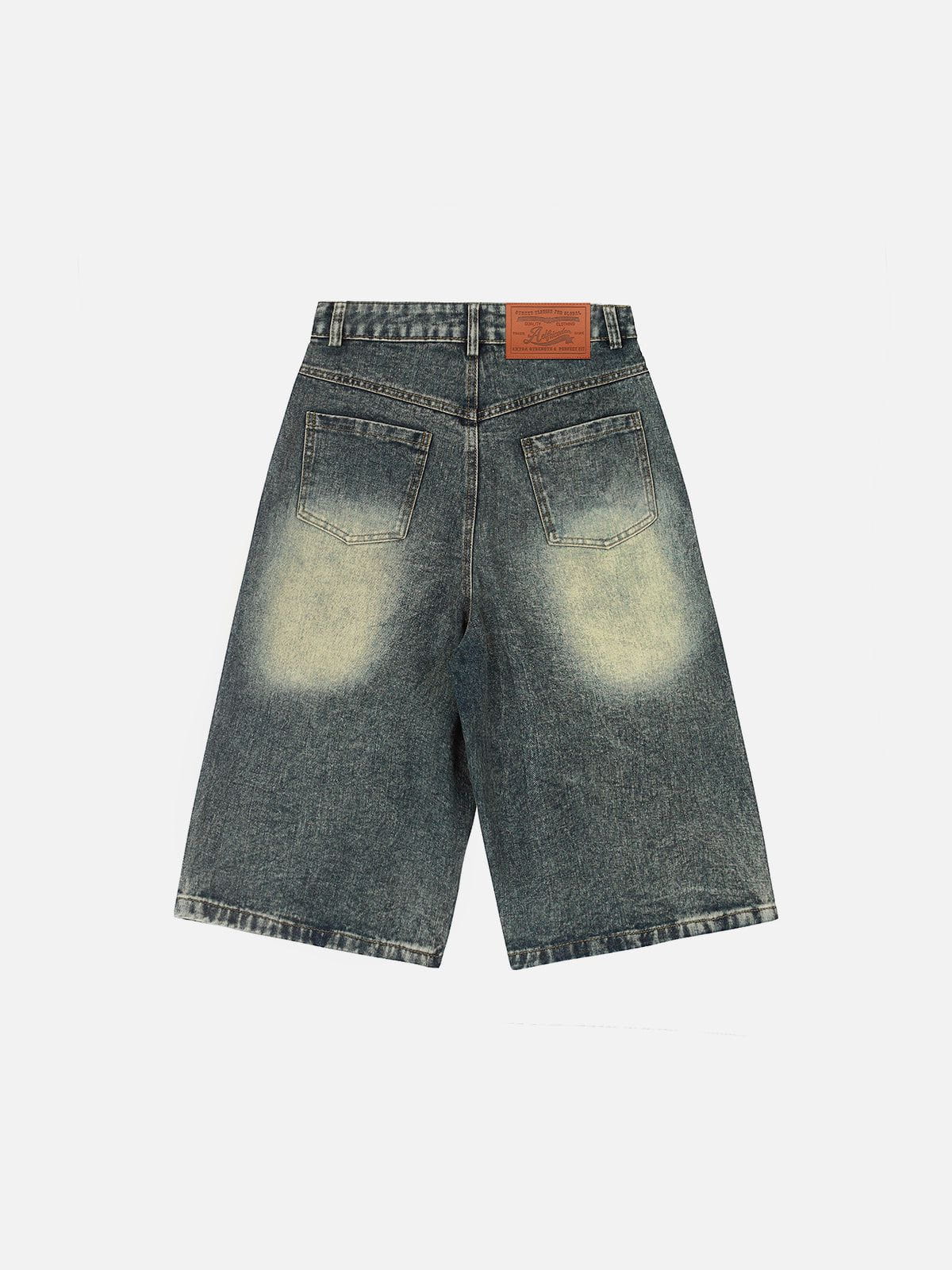 Aelfric Eden Pearl Embellished Baggy Longline Jorts