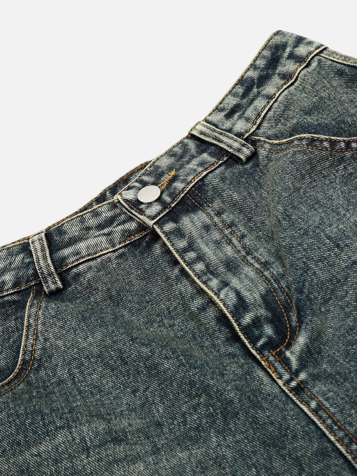 Aelfric Eden Pearl Embellished Baggy Longline Jorts