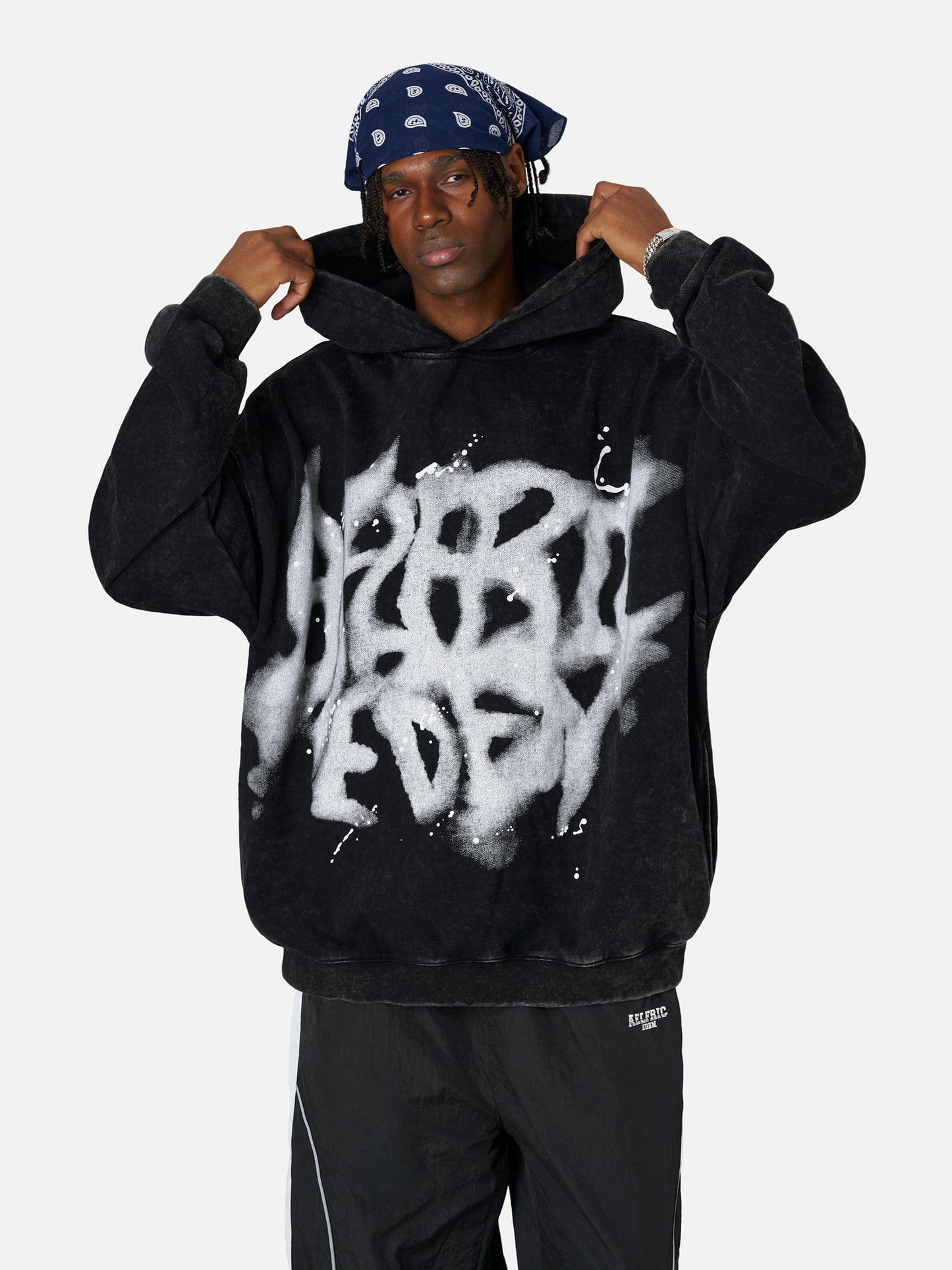 Aelfric Eden Abstract Graphic Hoodie