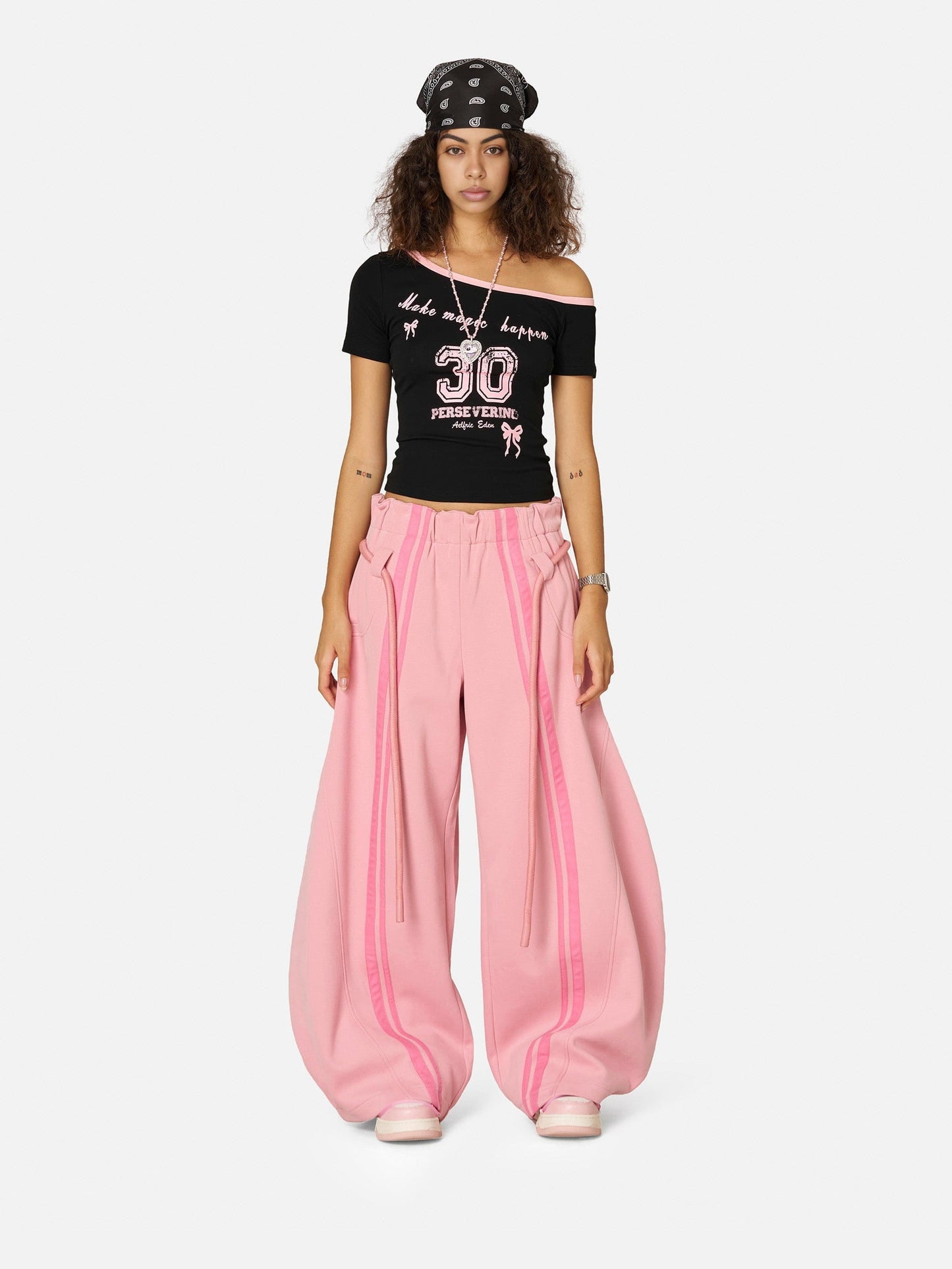 Pantalon de survêtement Aelfric Eden Stripe Super Baggy Barrel