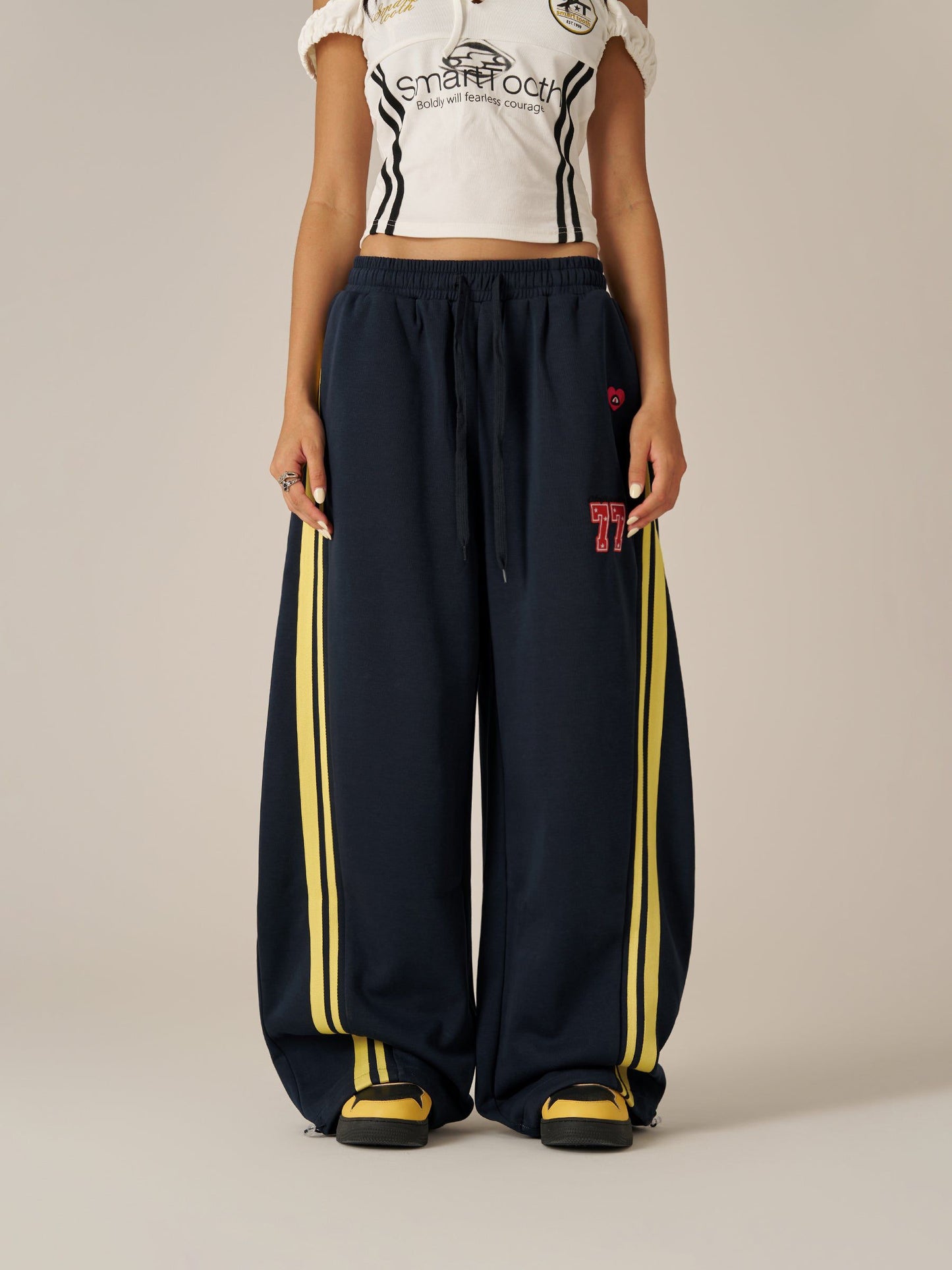 Pantalon de survêtement ample à rayures Aelfric Eden