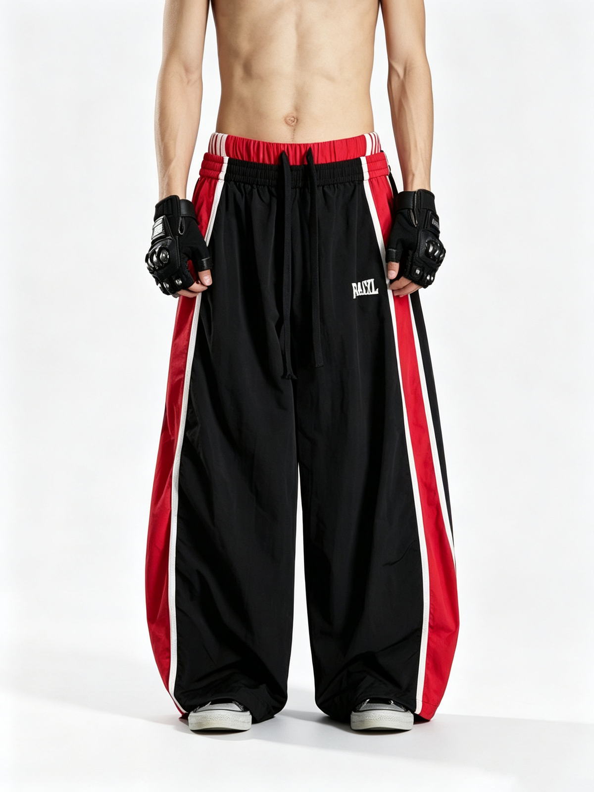 Ace Jolun Double‑Waistband Jersey Sports Casual Pants