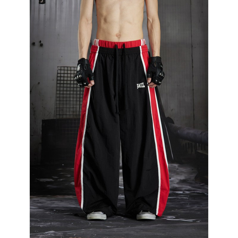 Ace Jolun Double‑Waistband Jersey Sports Casual Pants