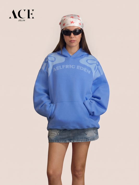 Kylie walker Floral Eden Star Pullover Hoodie