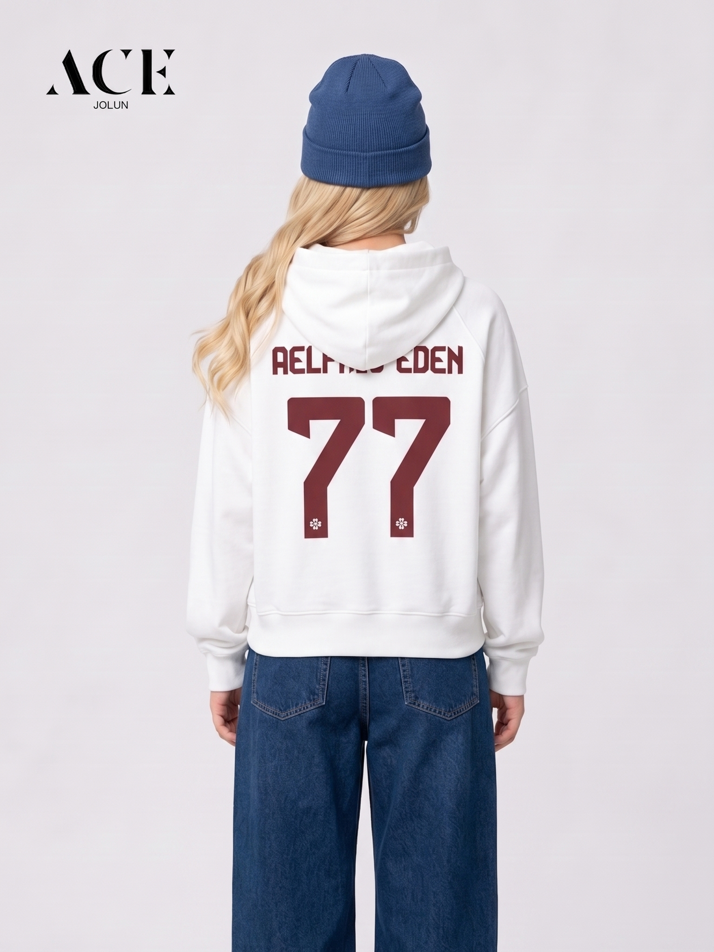 Marlennee.g Boxy 77 Pullover Hoodie