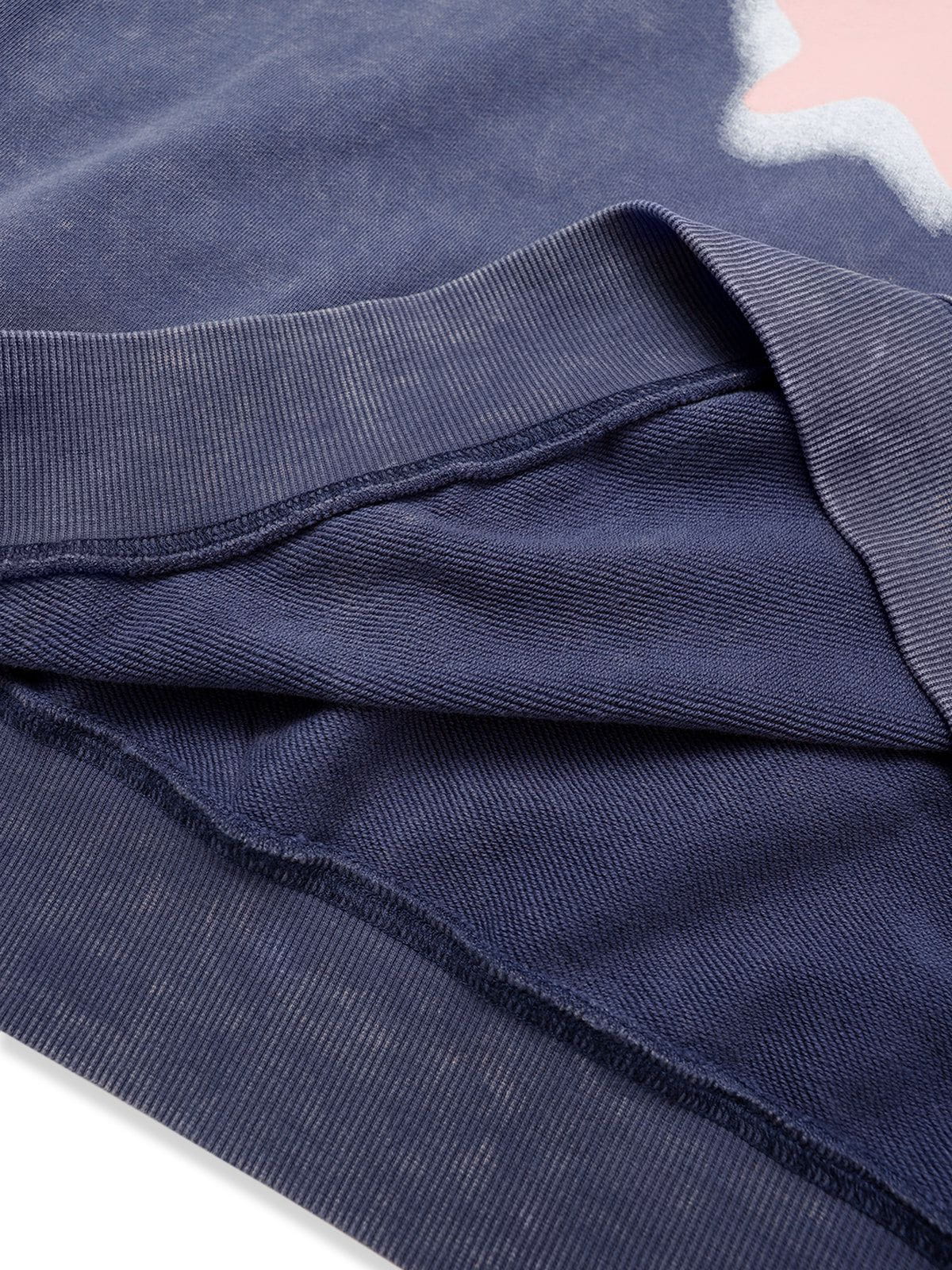 Sudadera con capucha extragrande con estampado de estrellas borrosas de Aelfric Eden