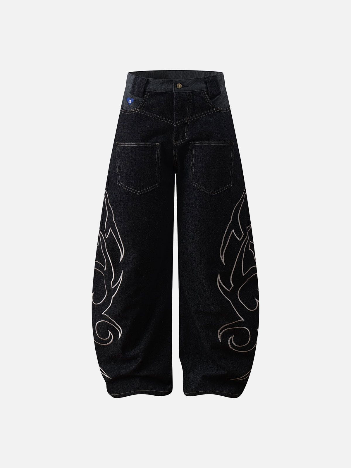 Jeans holgados con bordado Aelfric Eden