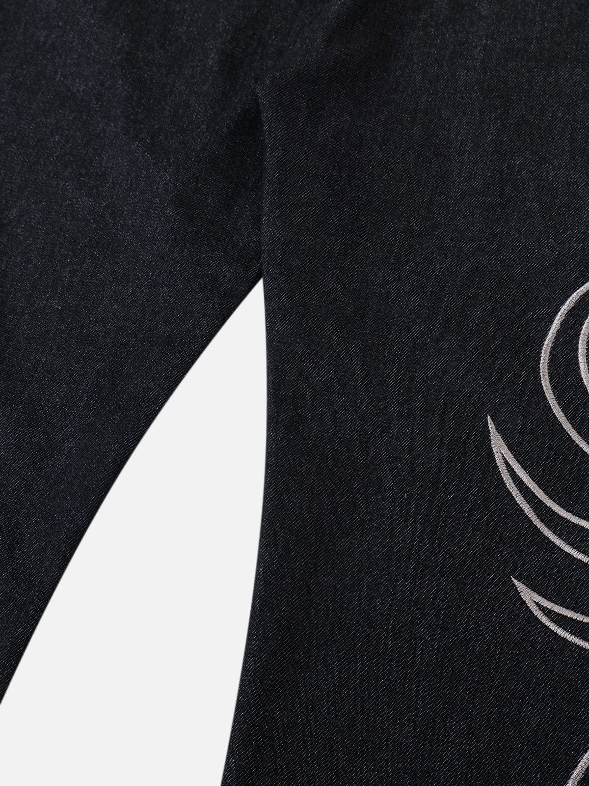 Jeans holgados con bordado Aelfric Eden
